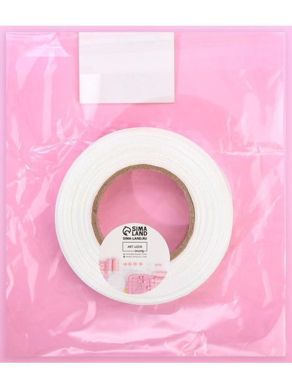 Размерник сатиновый, «L», 1000 шт, 12 мм, 30 м, цвет белый