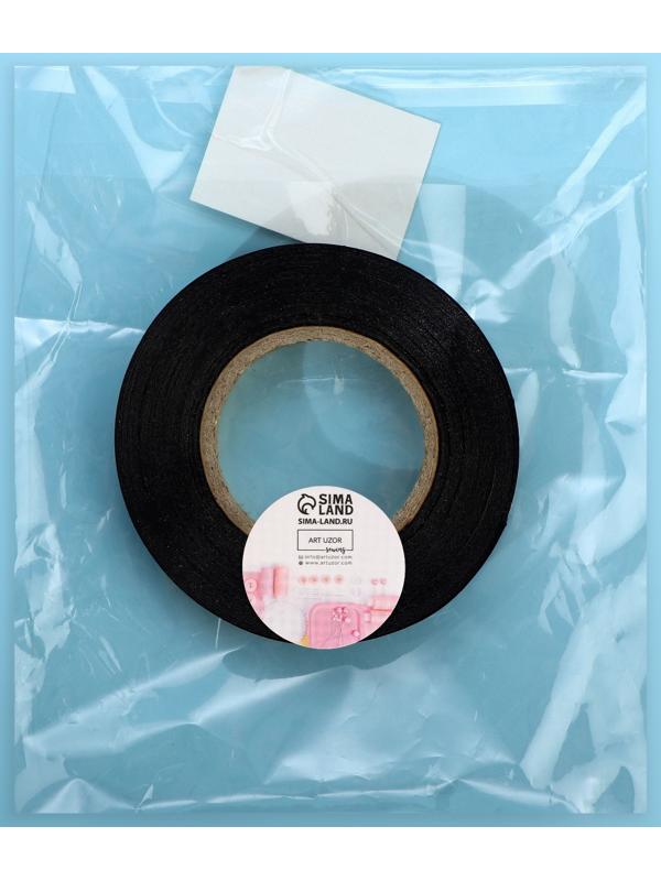 Размерник сатиновый, «XL», 1000 шт, 12 мм, 30 м, цвет чёрный