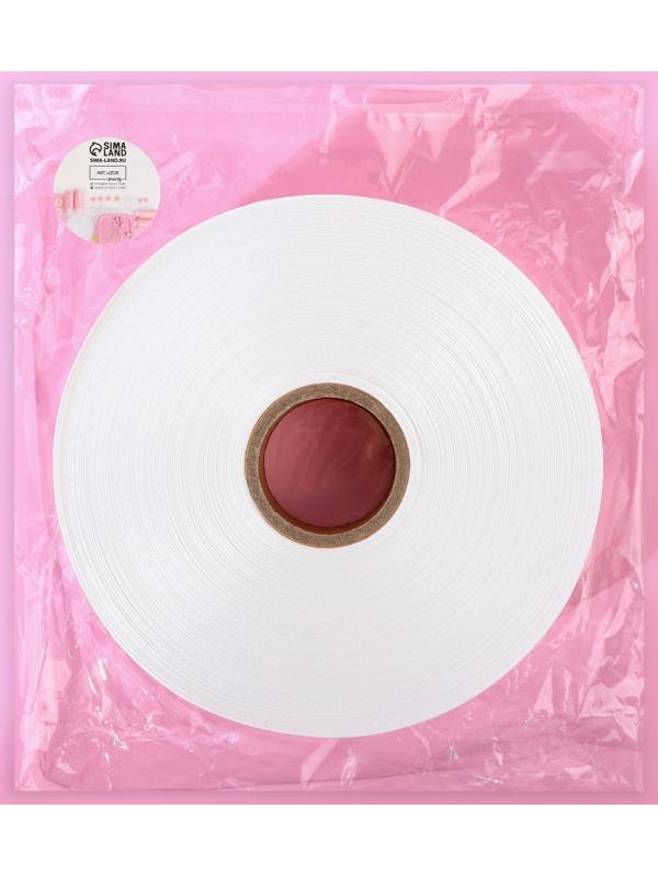 Лента для этикеток, 30 мм, 200 м, цвет белый