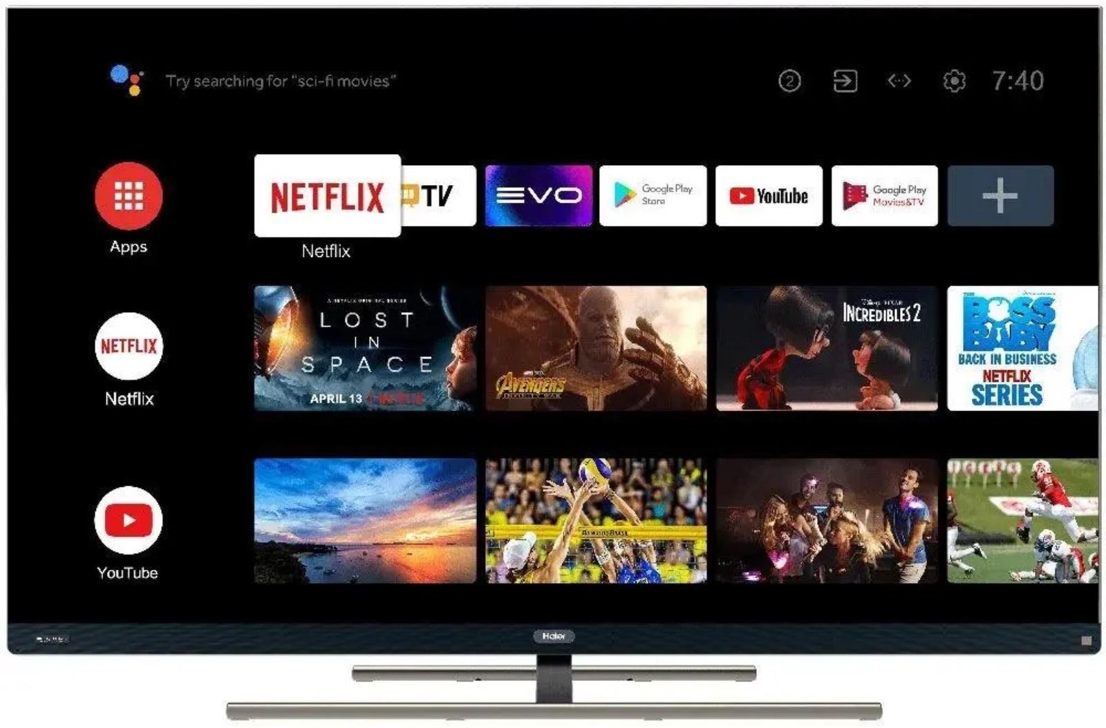 Телевизор Haier SMART TV S7, 65