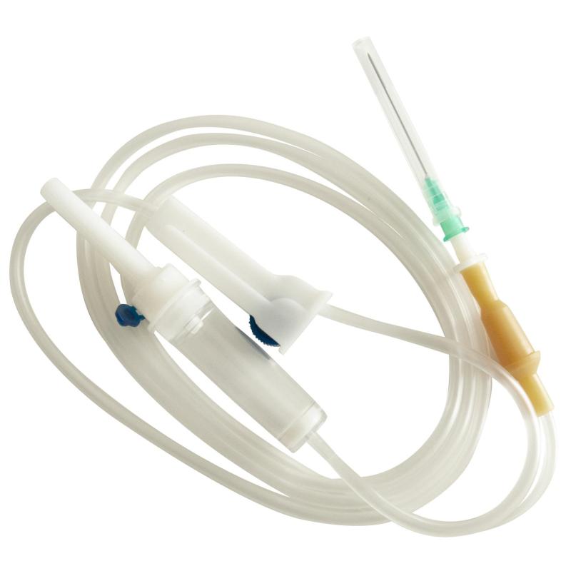 Система переливания р-ров, с иглой 21G, Huafu