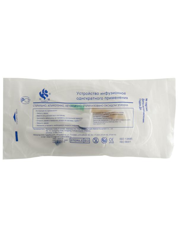 Система переливания р-ров, с иглой 21G, Huafu