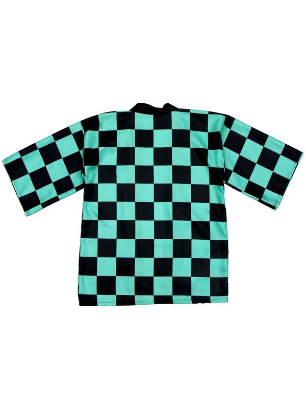 Карнавальное хаори «Демонический клинок», р. 44-46 (M), цвет зелёный