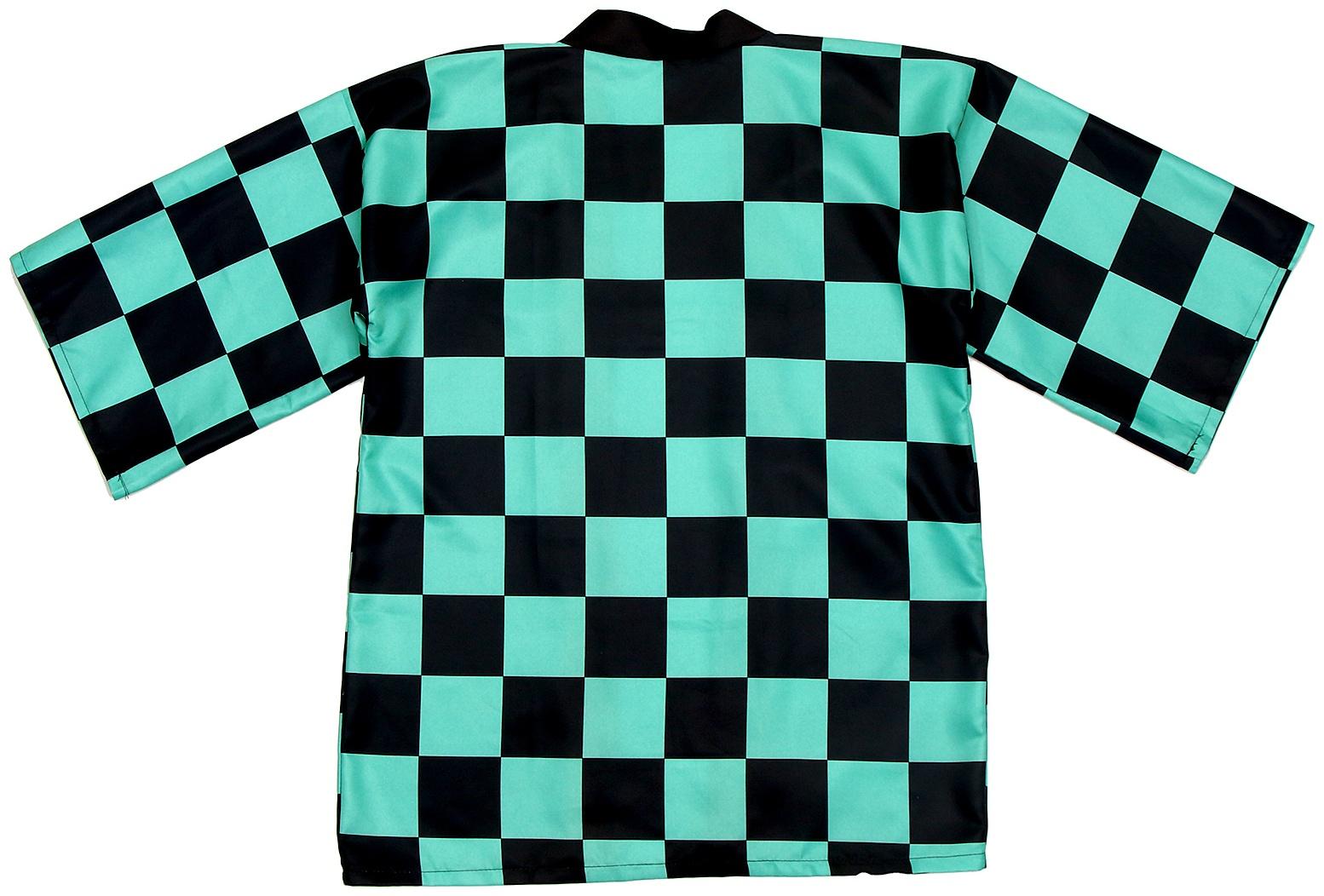 Карнавальное хаори «Демонический клинок», р. 48-50 (XL), цвет зелёный