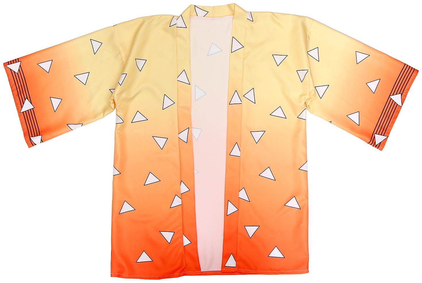 Карнавальное хаори «Демонический клинок», р. 46-48 (L), цвет жёлтый