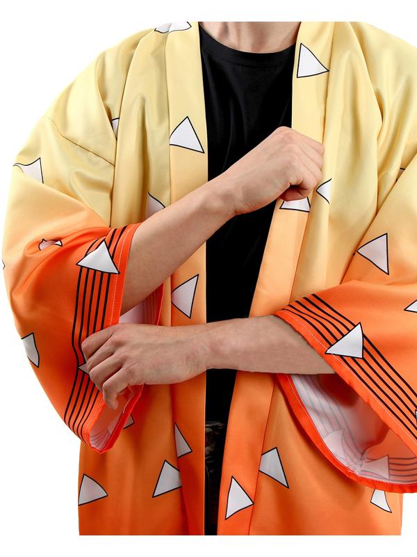 Карнавальное хаори «Демонический клинок», р. 48-50 (XL), цвет жёлтый