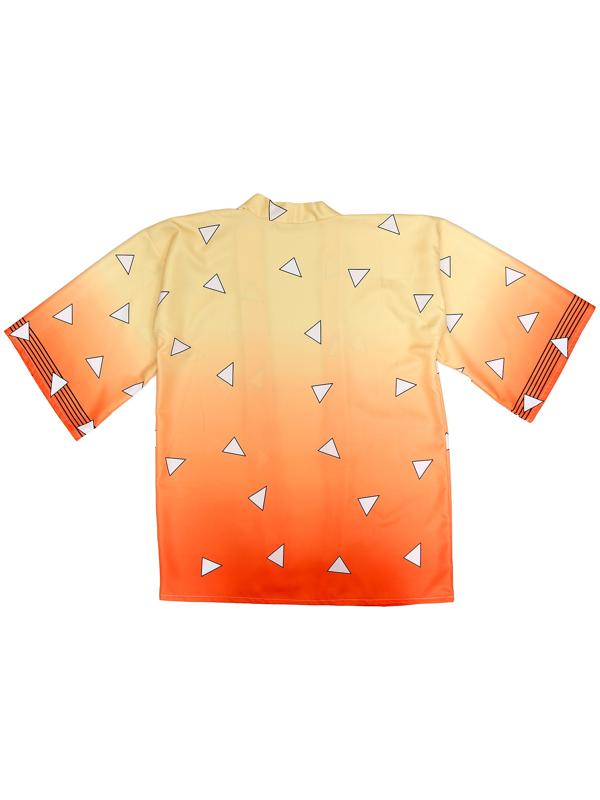 Карнавальное хаори «Демонический клинок», р. 48-50 (XL), цвет жёлтый