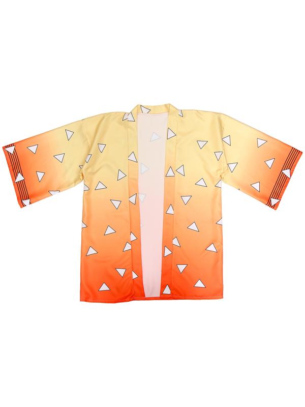 Карнавальное хаори «Демонический клинок», р. 48-50 (XL), цвет жёлтый