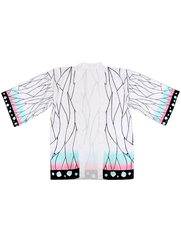 Карнавальное хаори «Демонический клинок», р. 44-46 (M), цвет белый