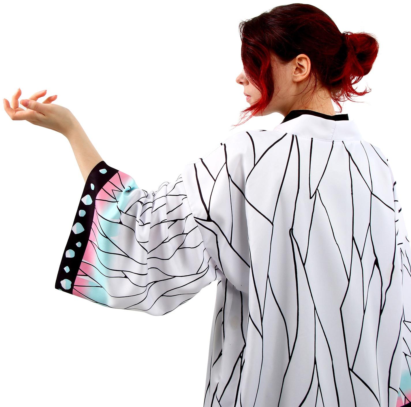 Карнавальное хаори «Демонический клинок», р. 46-48 (L), цвет белый