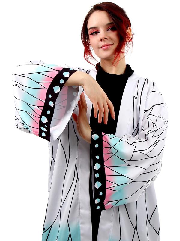 Карнавальное хаори «Демонический клинок», р. 46-48 (L), цвет белый