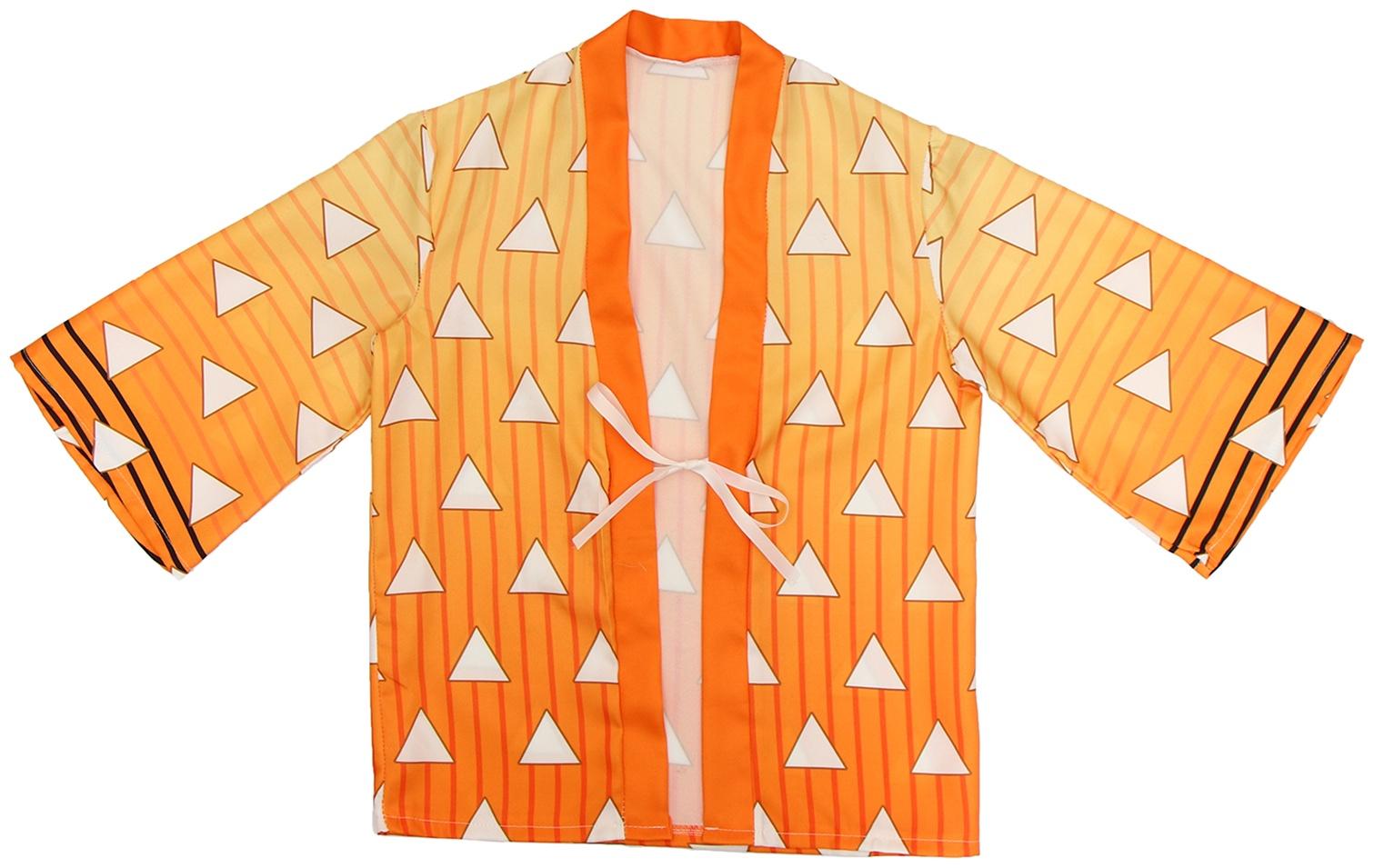 Карнавальное хаори «Демонический клинок», рост 98-152 см, цвет жёлтый