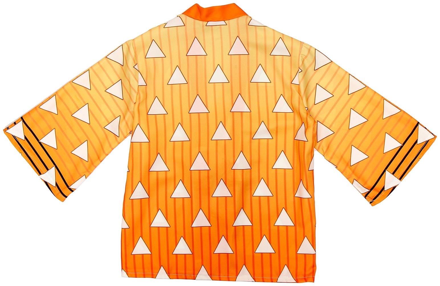 Карнавальное хаори «Демонический клинок», рост 98-152 см, цвет жёлтый