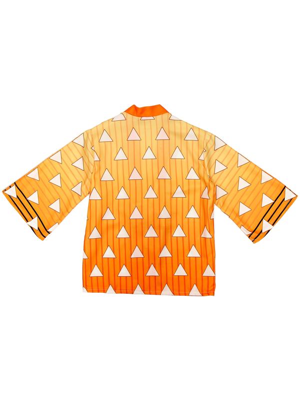 Карнавальное хаори «Демонический клинок», рост 98-152 см, цвет жёлтый