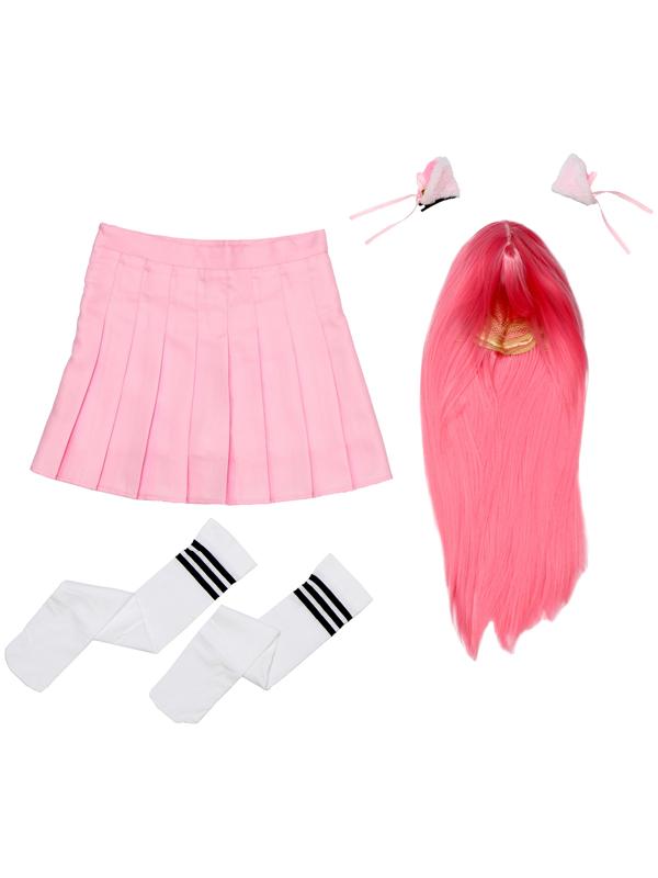 Карнавальный набор «Аниме тян», р. 44-46, цвет розовый