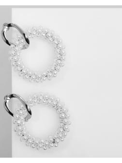 Серьги с жемчугом 