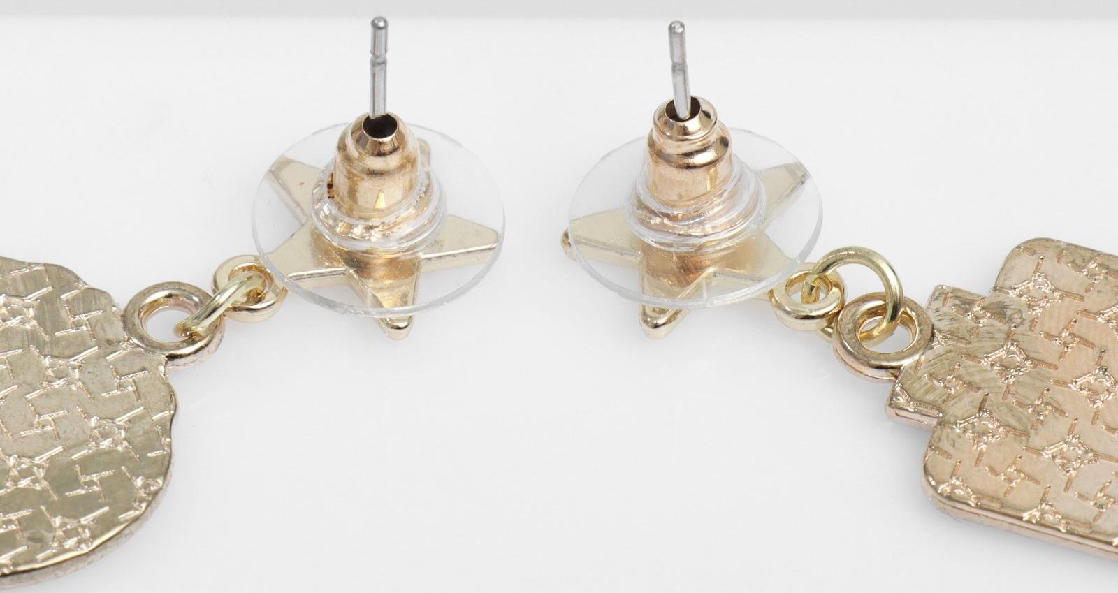 Серьги эмаль 