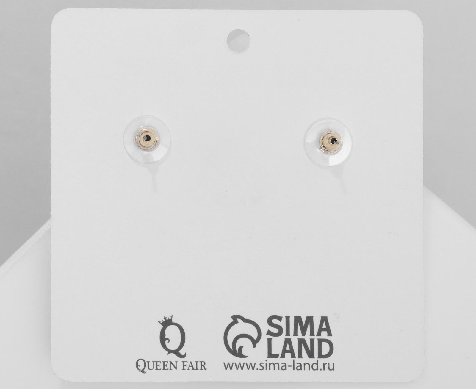 Серьги эмаль 