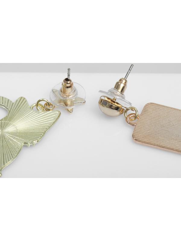 Серьги эмаль 