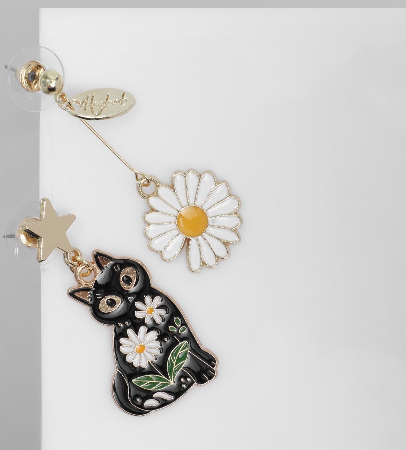 Серьги эмаль 