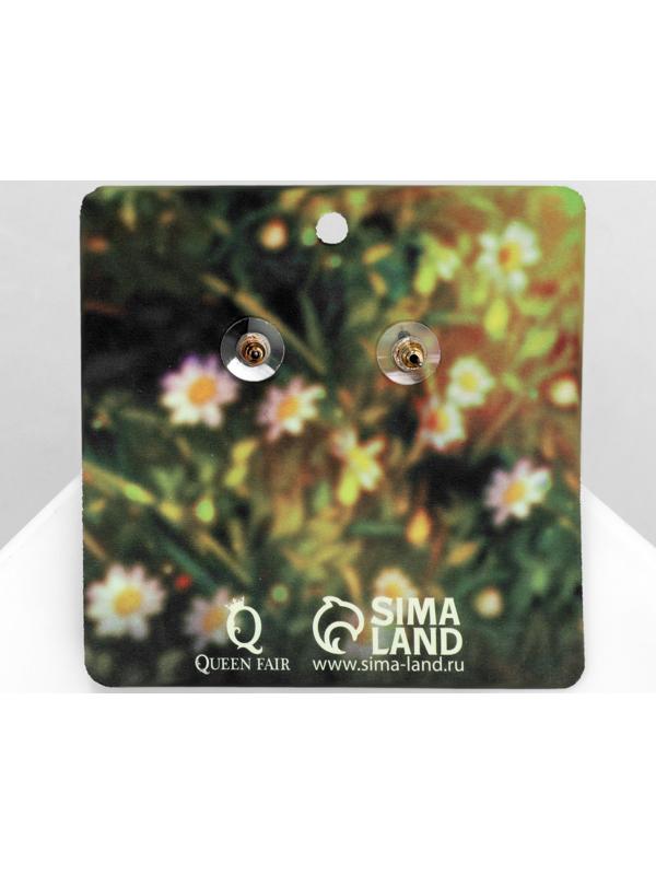 Серьги эмаль 