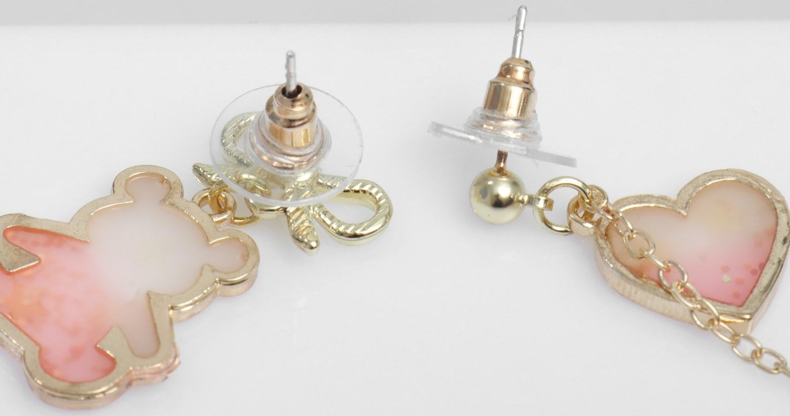 Серьги эмаль 