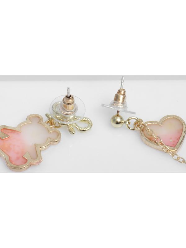 Серьги эмаль 