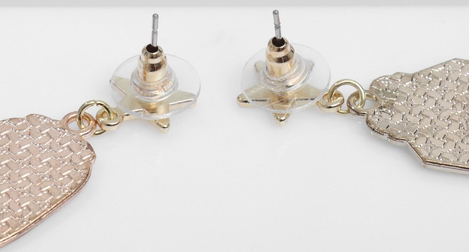 Серьги эмаль 