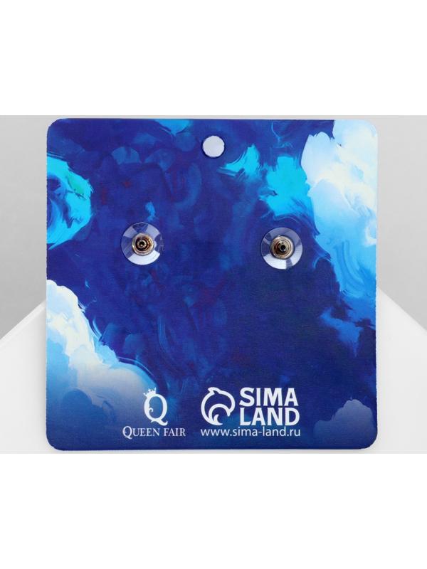 Серьги эмаль 