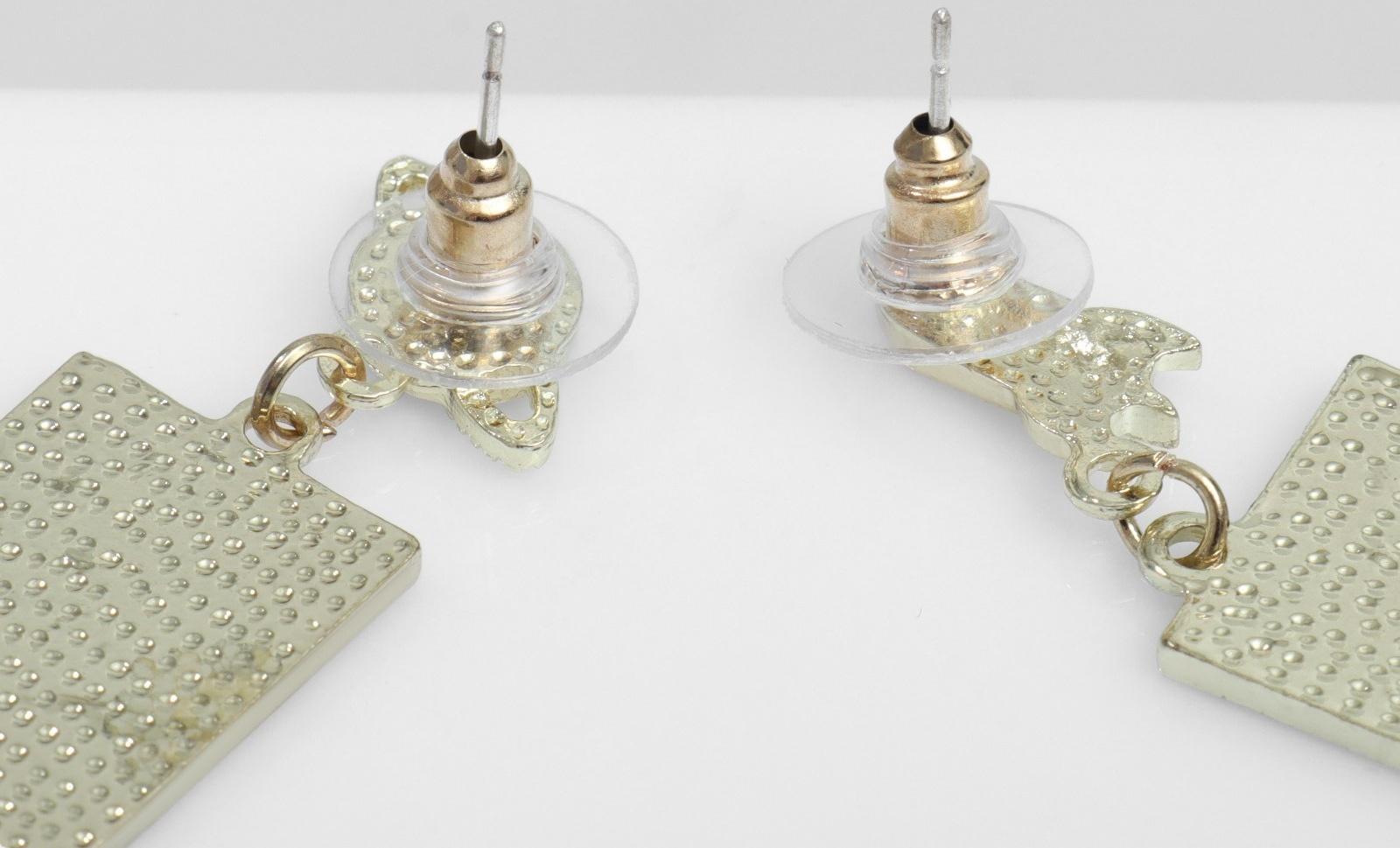 Серьги эмаль 