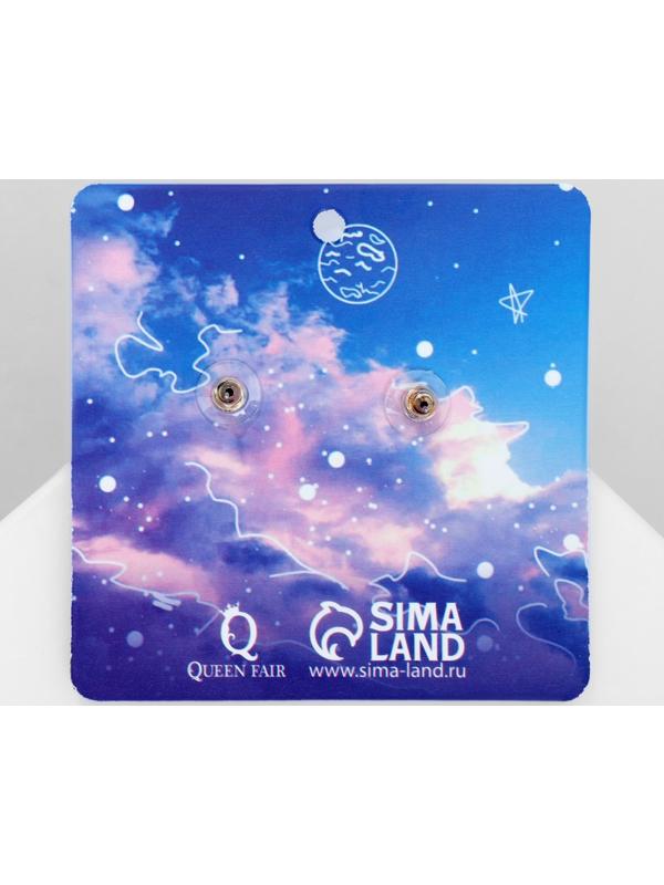 Серьги эмаль 