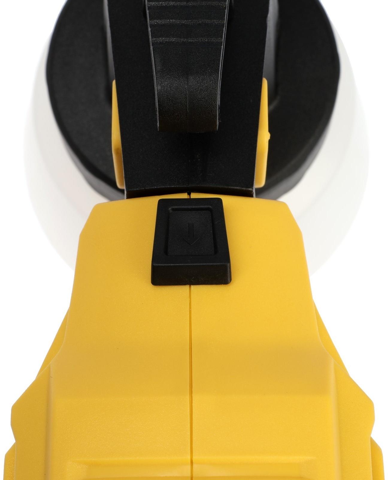 Краскопульт электрический ТУНДРА, 600 Вт, 800 мл, 650 мл/мин, сопло 2.5 мм, до 80 DIN