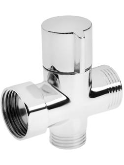 Дивертор ZEIN Z748, для смесителя, корпус латунь, цвет хром