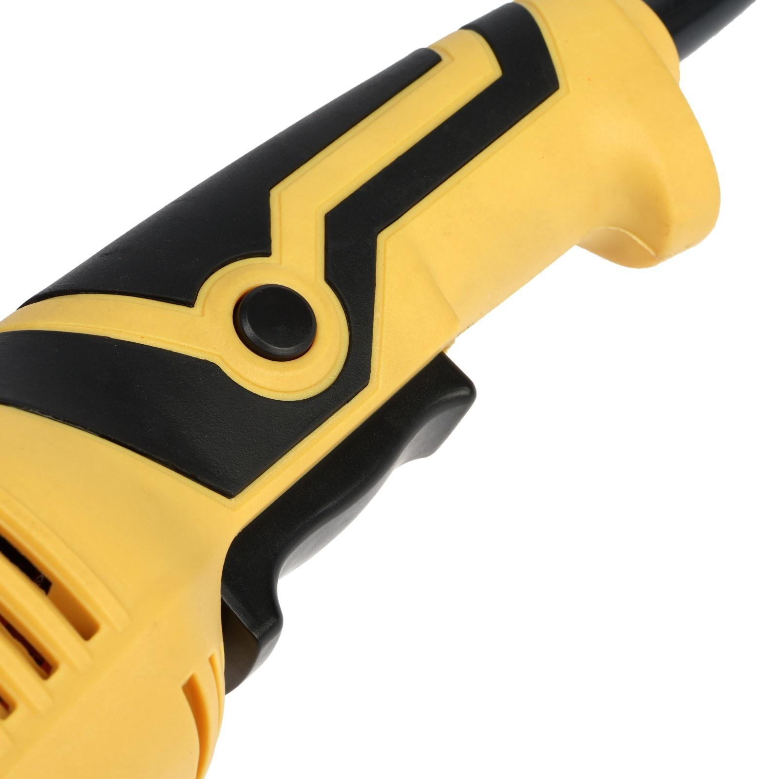 УШМ ТУНДРА, с регулировкой оборотов, 1100 Вт, 3000 - 10500 об/мин, 125 мм