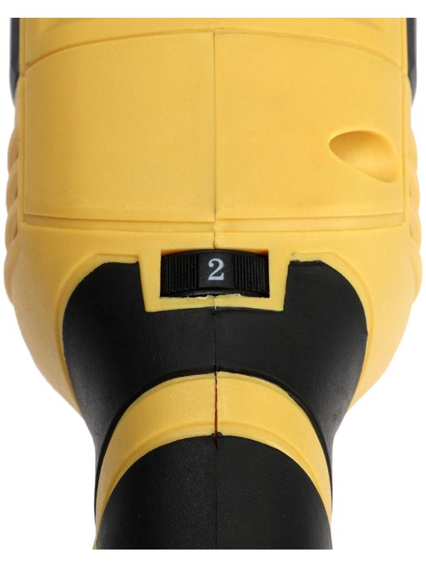 УШМ ТУНДРА, с регулировкой оборотов, 1100 Вт, 3000 - 10500 об/мин, 125 мм