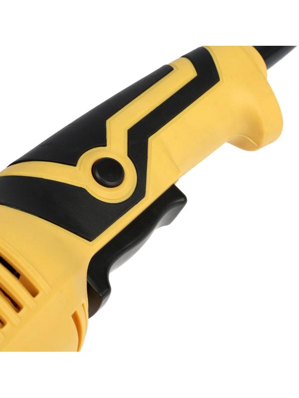 УШМ ТУНДРА, с регулировкой оборотов, 1100 Вт, 3000 - 10500 об/мин, 125 мм