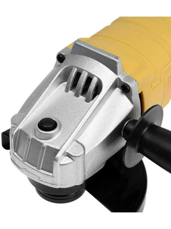 УШМ ТУНДРА, с регулировкой оборотов, 1100 Вт, 3000 - 10500 об/мин, 125 мм