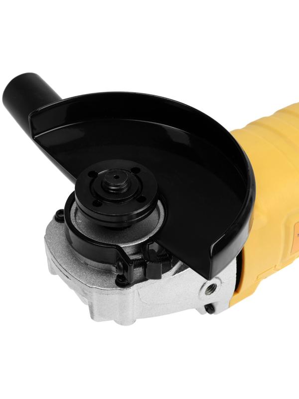 УШМ ТУНДРА, с регулировкой оборотов, 1100 Вт, 3000 - 10500 об/мин, 125 мм