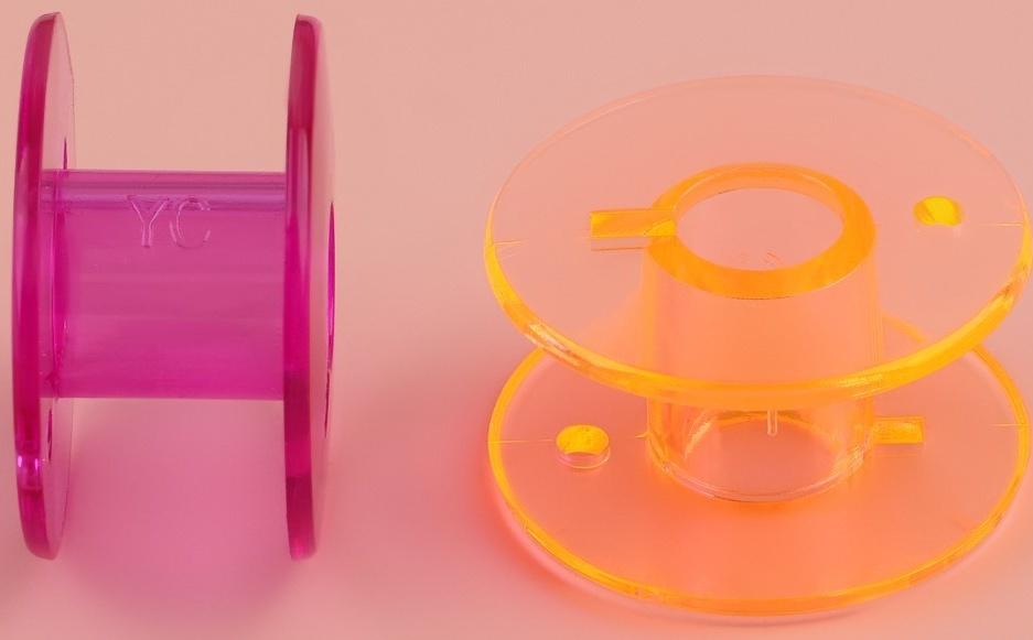 Набор шпулек в органайзере, d = 20 мм, 30 шт, цвет МИКС