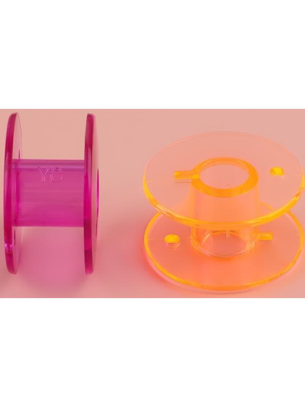 Набор шпулек в органайзере, d = 20 мм, 30 шт, цвет МИКС