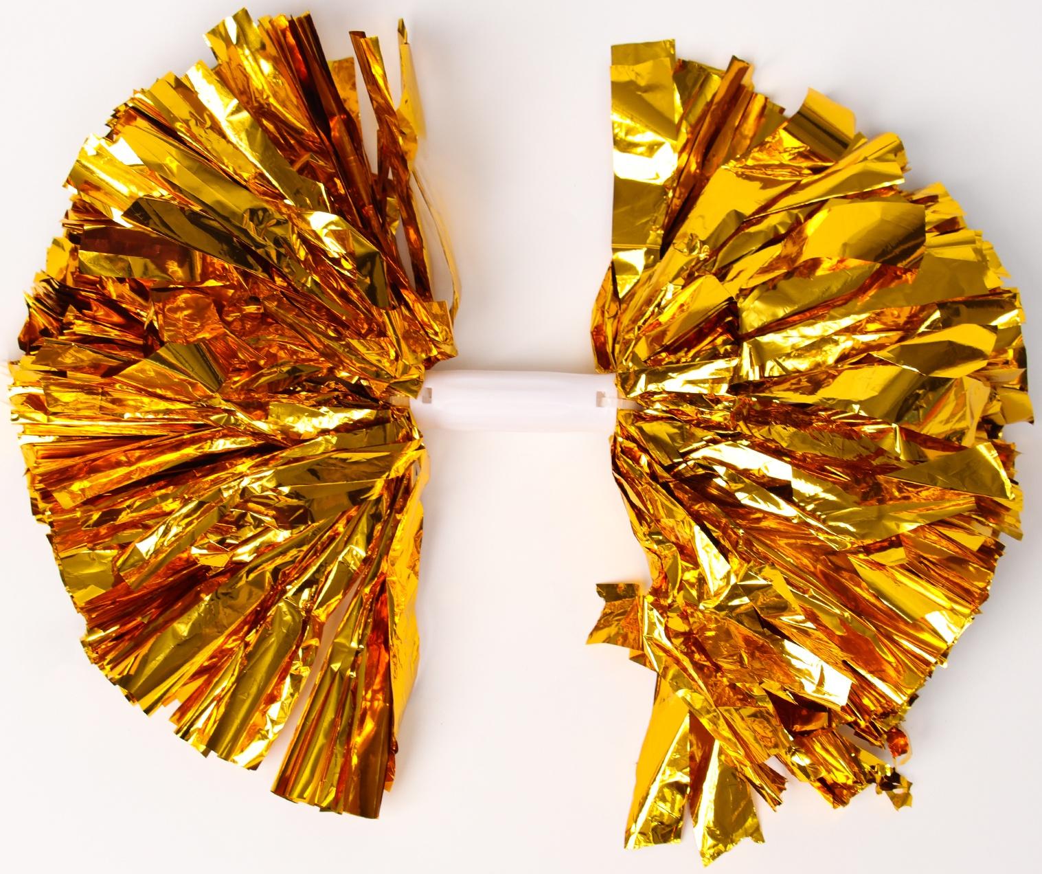 Помпон, цвет золотой