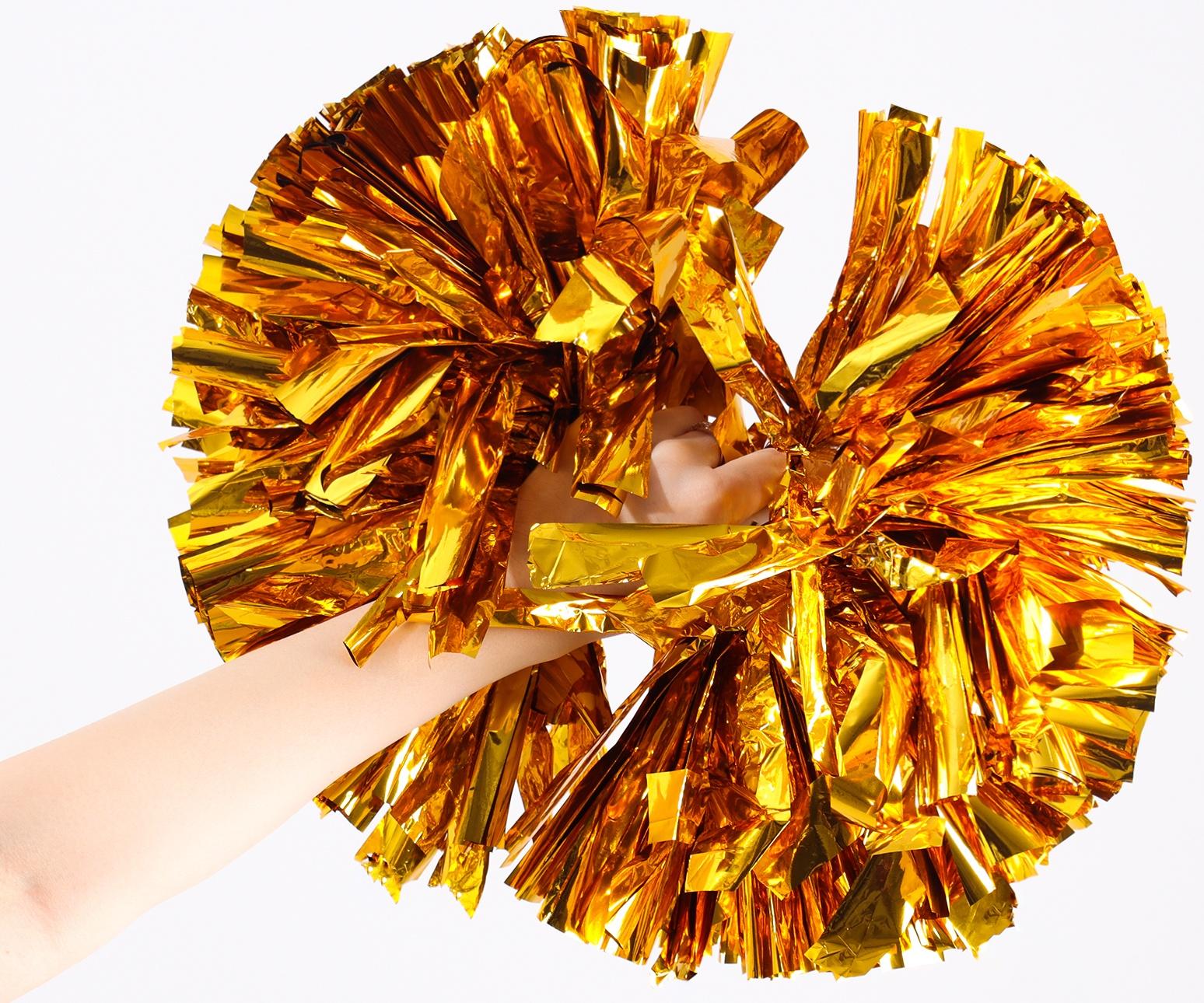 Помпон, цвет золотой