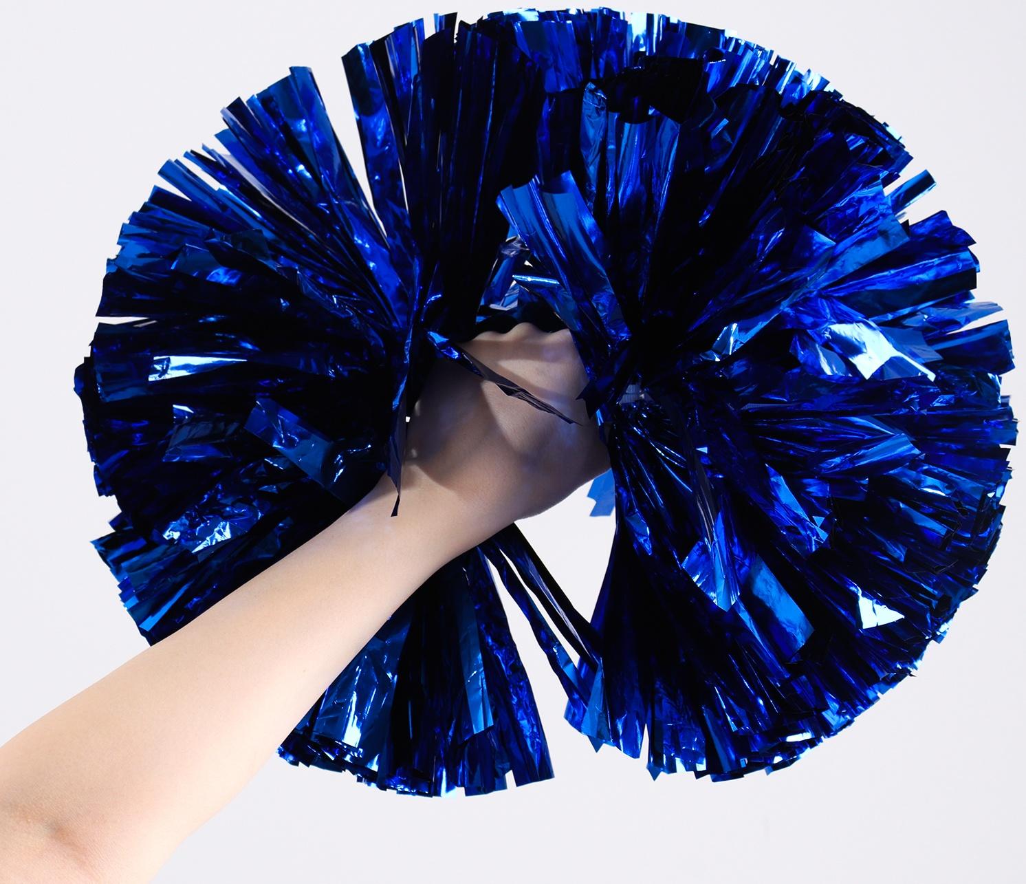 Помпон, цвет синий