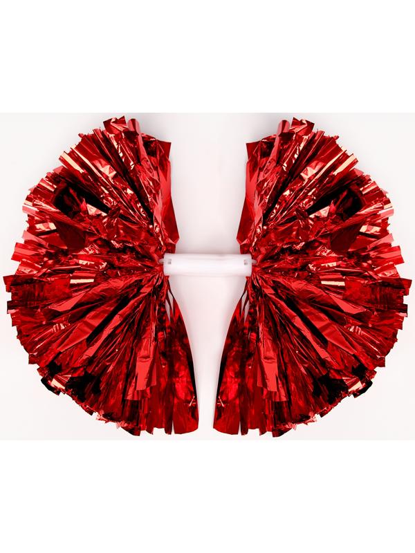 Помпон, цвет красный