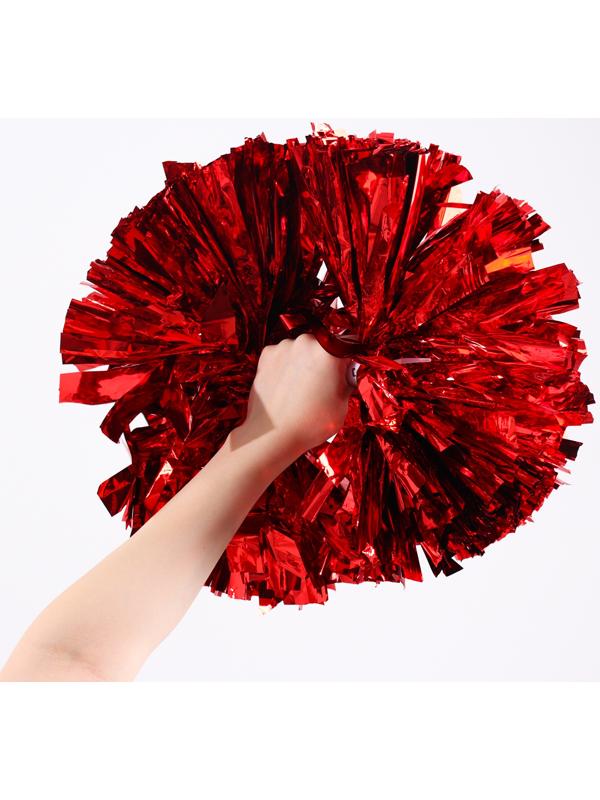 Помпон, цвет красный