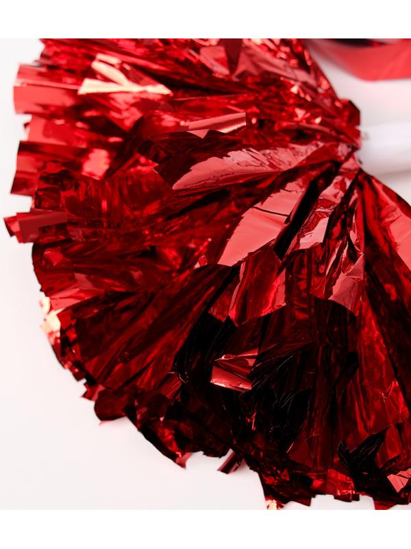 Помпон, цвет красный