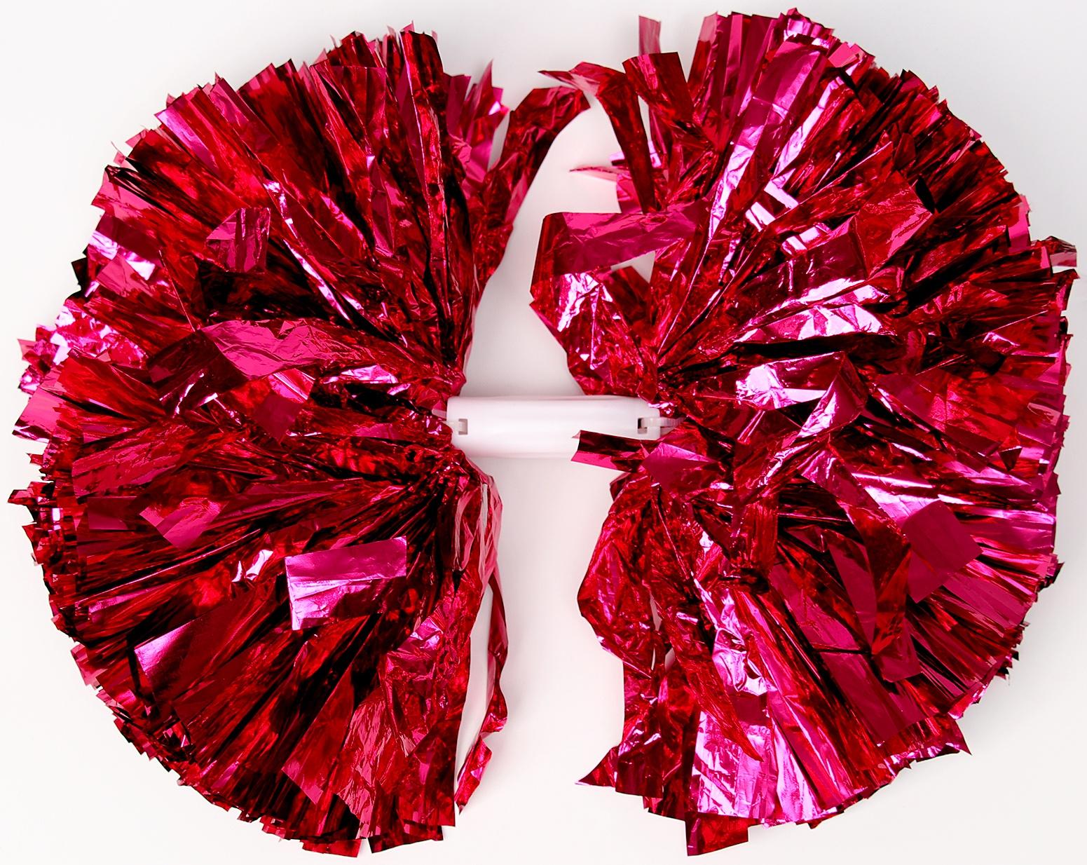 Помпон, цвет фуксия