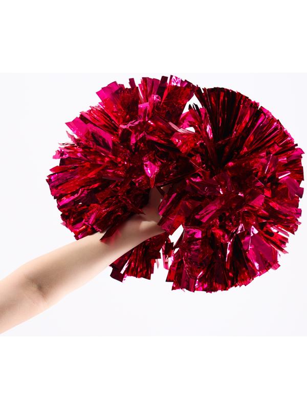 Помпон, цвет фуксия