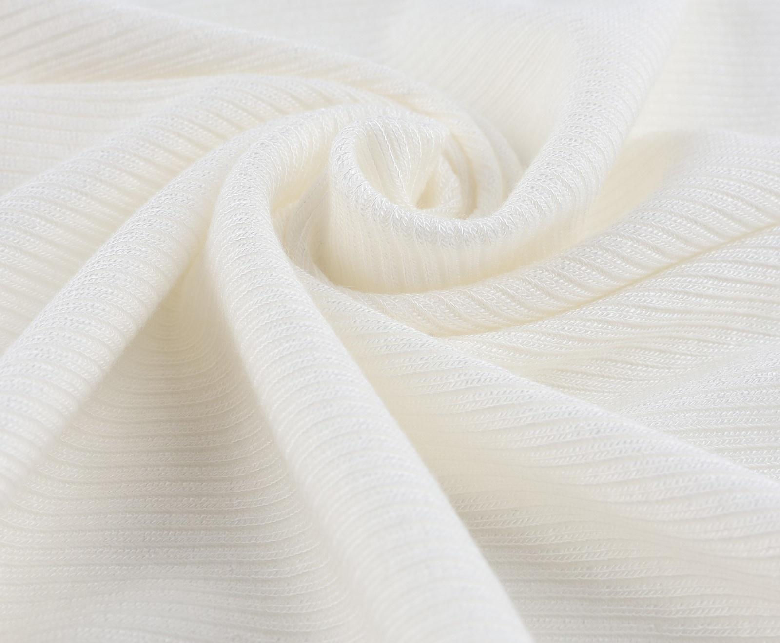 Лоскут кашкорсе с лайкрой, 50 × 50 см, цвет молочный