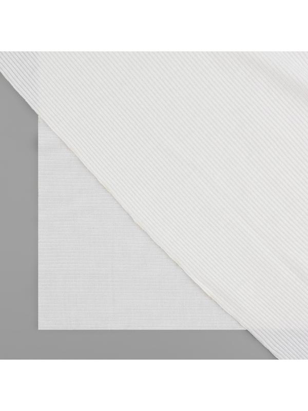 Лоскут кашкорсе с лайкрой, 50 × 50 см, цвет молочный